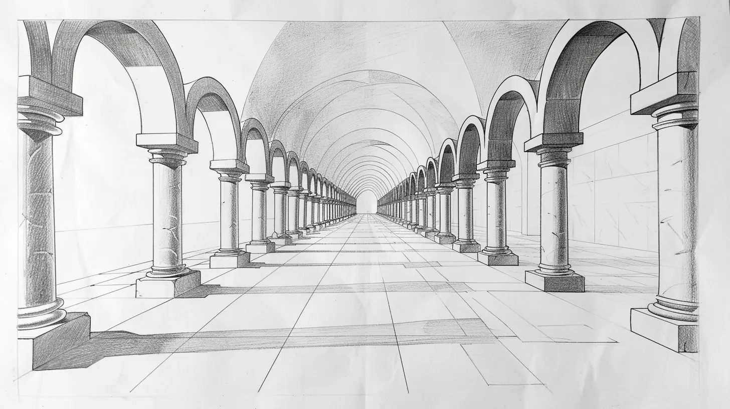 Teaching Perspective Drawing: A Step-by-Step Approach