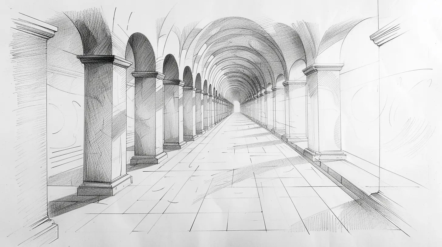 Teaching Perspective Drawing: A Step-by-Step Approach