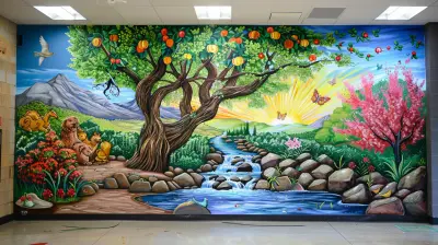 Collaborative Murals: Building Community Through Art in Schools