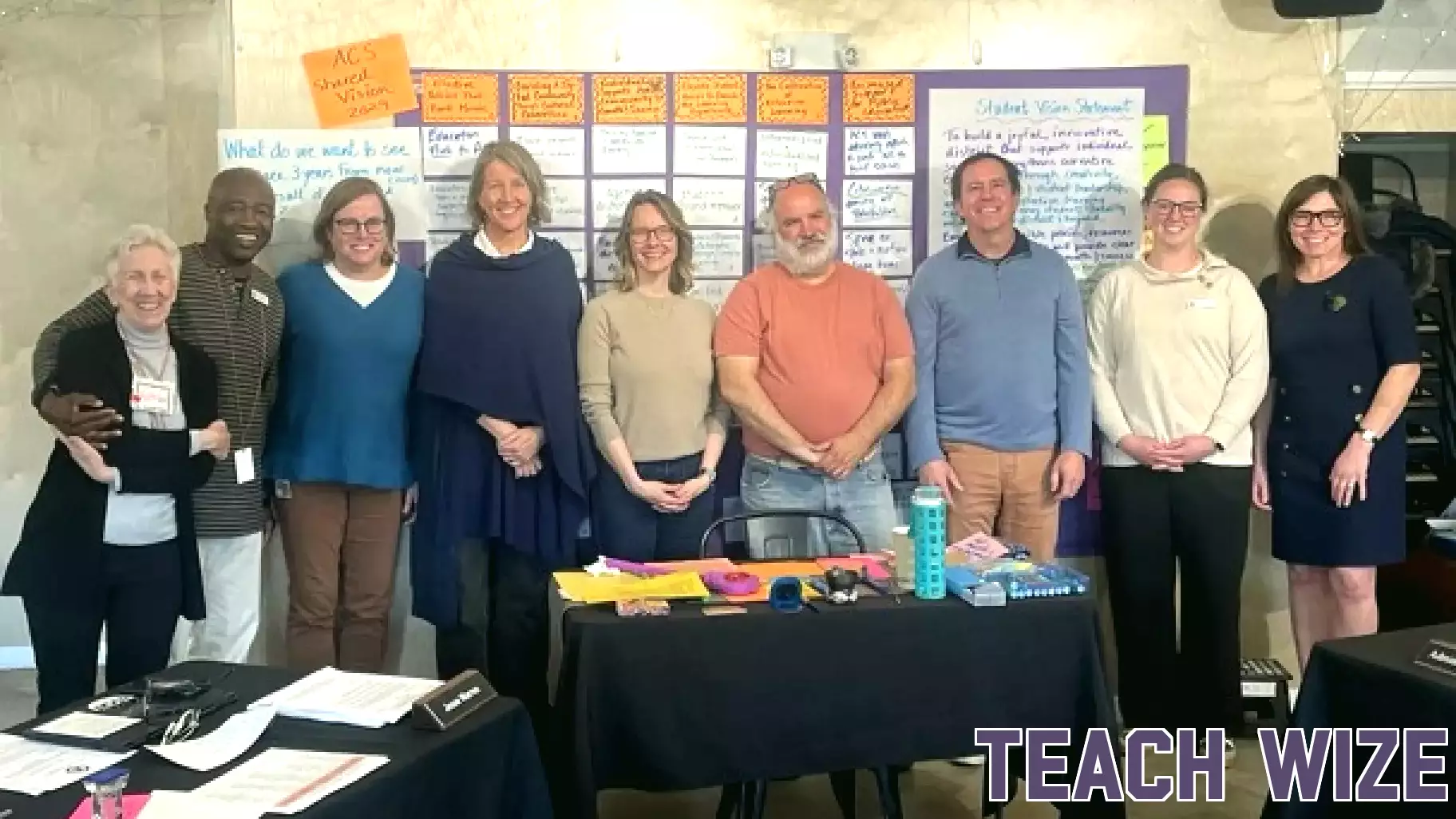 Asheville City Board of Education addresses community engagement and AI at annual retreat