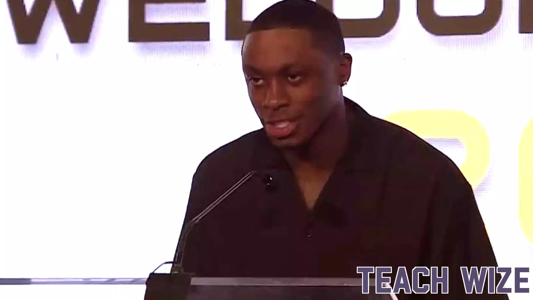 Chiefs WR Xavier Worthy takes part in education event at Arrowhead Stadium