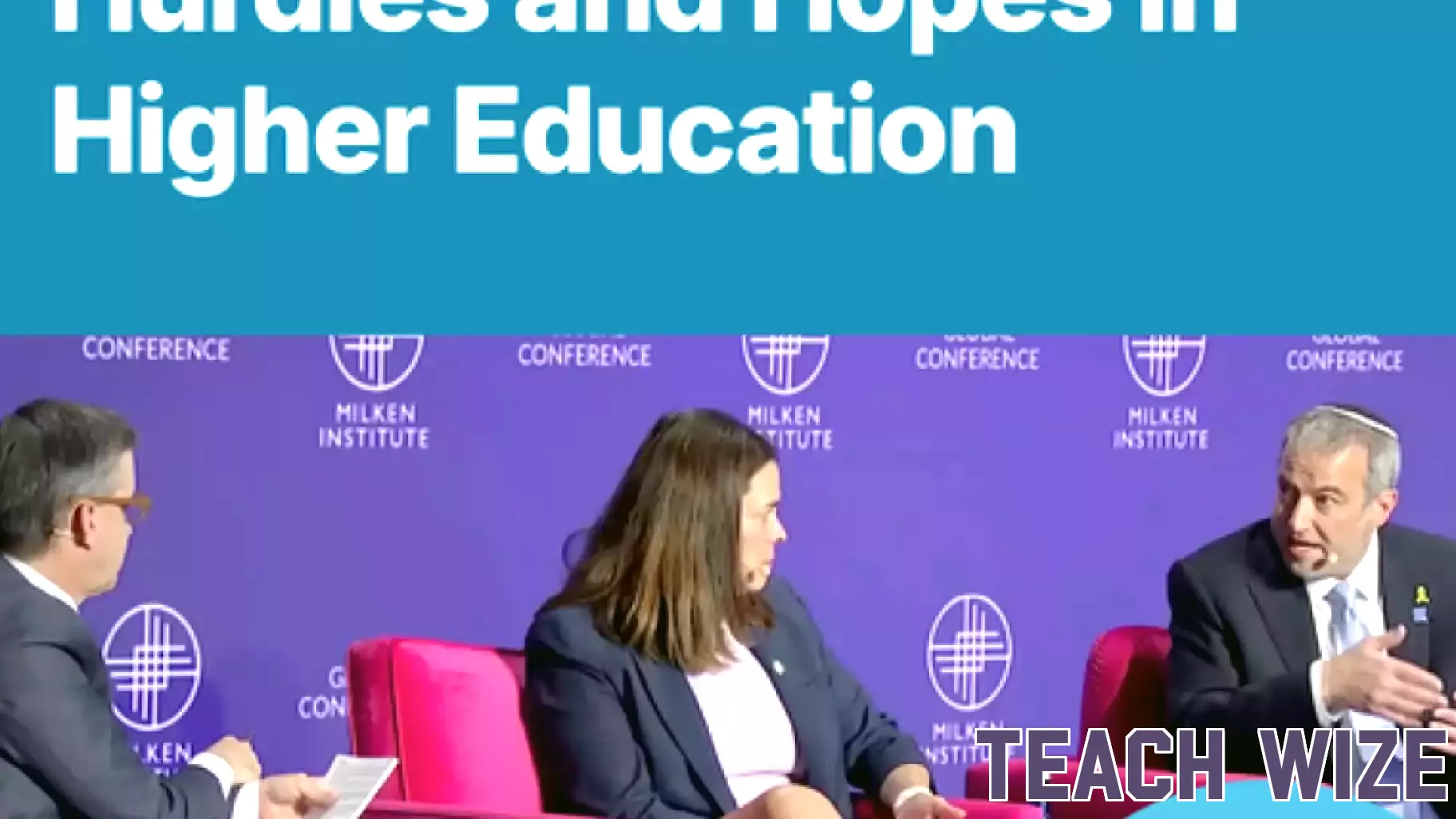 Insights from the Milken Institute: Challenges and Aspirations in Higher Education