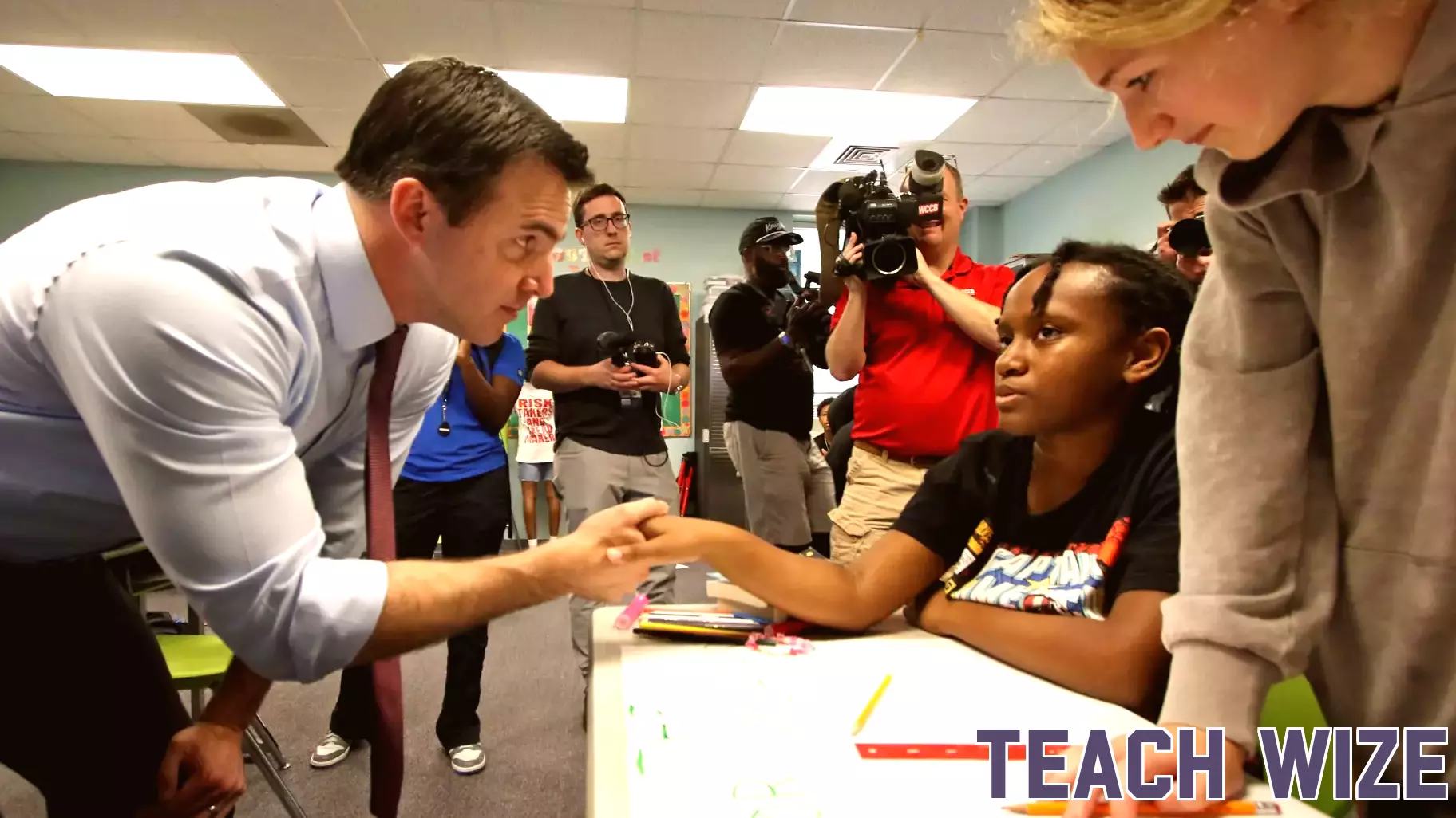 Jeff Jackson Visits Gastonia's Dream Center Academy to Address Education Funding Issues