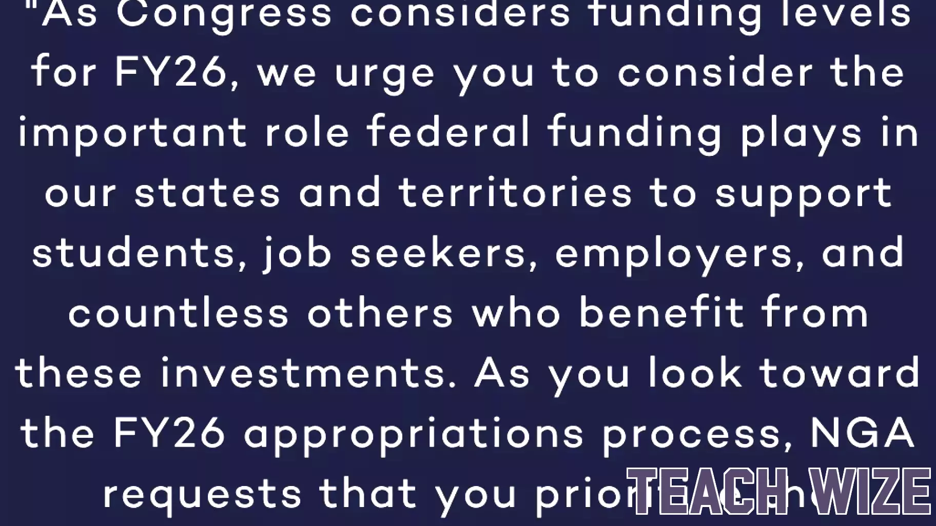 Task Force Sets Strategic Goals for Education, Workforce, and Community Investment in FY 2026
