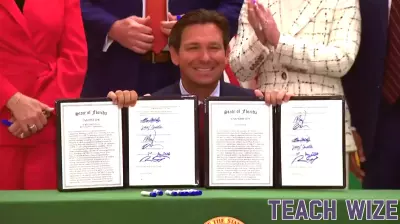 Governor DeSantis signs sweeping education and labor union bills