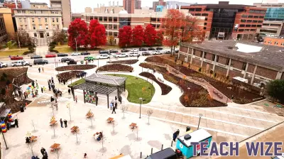 New Green Space Unveiled in Louisville's Medical and Education District