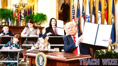 Trump Advocates for State Control Over Education and Federal Agencies